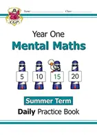 Nový KS1 Mental Maths Daily Practice Book (Denné cvičenia z matematiky): Ročník 1 - letné obdobie - New KS1 Mental Maths Daily Practice Book: Year 1 - Summer Term