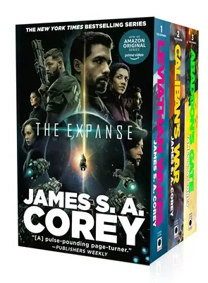 The Expanse Boxed Set v tvrdej väzbe: Leviathan Wakes, Caliban's War, Abaddon's Gate: Teraz originálna séria Prime - The Expanse Hardcover Boxed Set: Leviathan Wakes, Caliban's War, Abaddon's Gate: Now a Prime Original Series