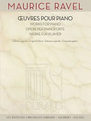 Maurice Ravel - Skladby pre klavír - Maurice Ravel - Works for Piano