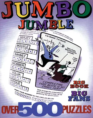 Jumbo Jumble(r): Veľká kniha pre veľkých fanúšikov - Jumbo Jumble(r): A Big Book for Big Fans