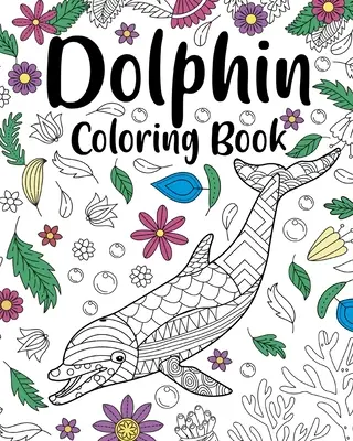 Kniha na vyfarbovanie delfínov - Dolphin Coloring Book