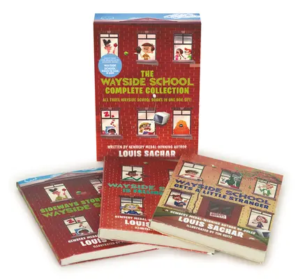 The Wayside School 3-Book Set: Škola na úbočí sa rúca, Škola na úbočí sa rúca, Škola na úbočí sa stáva trochu cudzou - The Wayside School 3-Book Box Set: Sideways Stories from Wayside School, Wayside School Is Falling Down, Wayside School Gets a Little Stranger