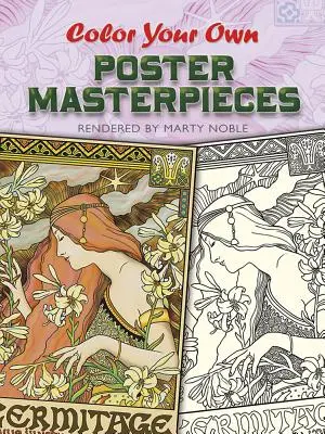 Vyfarbi si vlastné majstrovské diela plagátov - Color Your Own Poster Masterpieces