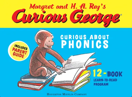 Zvedavý George Zvedavý na foniku (Curious George Curious about Phonics) Súbor 12 kníh - Curious George Curious about Phonics 12-Book Set