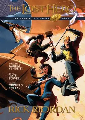 Hrdinovia Olympu, kniha prvá Stratený hrdina: grafický román (Hrdinovia Olympu, kniha prvá) - Heroes of Olympus, Book One the Lost Hero: The Graphic Novel (Heroes of Olympus, Book One)