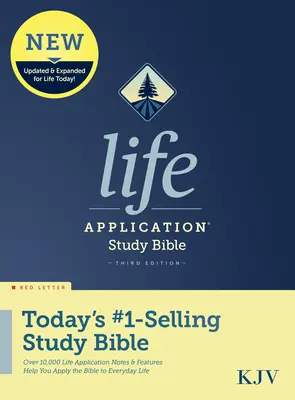 KJV Life Application Study Bible, tretie vydanie (červené písmo, tvrdá väzba) - KJV Life Application Study Bible, Third Edition (Red Letter, Hardcover)