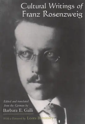 Kultúrne spisy Franza Rosenzweiga - Cultural Writings of Franz Rosenzweig