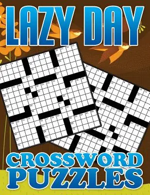 Knižka krížoviek pre lenivý deň - Lazy Day Crossword Puzzle Book