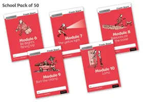 Čítaj, píš a pod. Čerstvý začiatok: Moduly 6-10 - školské balenie po 50 ks - Read Write Inc. Fresh Start: Modules 6-10 - School Pack of 50