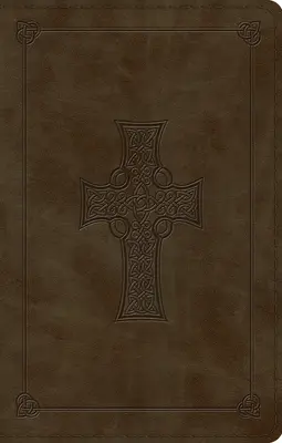 Veľká tlač Hodnotná tenká Biblia-ESV-Krížový dizajn - Large Print Value Thinline Bible-ESV-Cross Design