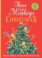 Tri malé opičky na Vianoce - Three Little Monkeys at Christmas