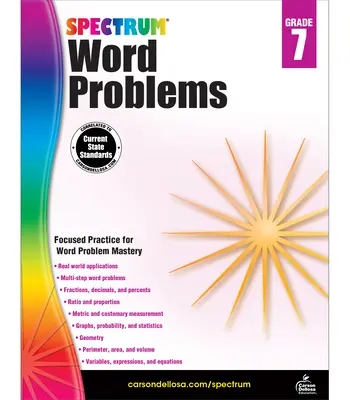 Spektrum Slovné úlohy, 7. ročník - Spectrum Word Problems, Grade 7