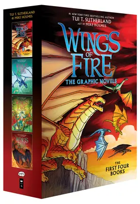 Krídla ohňa #1-#4: Grafický románový box (Wings of Fire Graphic Novels #1-#4) - Wings of Fire #1-#4: A Graphic Novel Box Set (Wings of Fire Graphic Novels #1-#4)