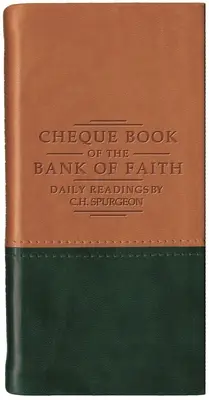 Šeková knižka banky viery - Tan/Green - Chequebook of the Bank of Faith - Tan/Green