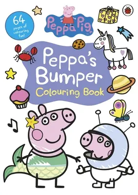 Peppa Pig: Peppa's Bumper Colouring Book - oficiálna omaľovánka - Peppa Pig: Peppa's Bumper Colouring Book - Official Colouring Book