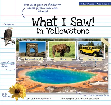 Čo som videl v Yellowstone: Detský sprievodca po národnom parku - What I Saw in Yellowstone: A Kid's Guide to the National Park