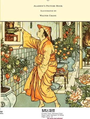 Aladinova obrázková kniha - Ilustroval Walter Crane - Aladdin's Picture Book - Illustrated by Walter Crane