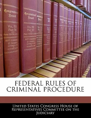 Federálne pravidlá trestného konania - Federal Rules of Criminal Procedure
