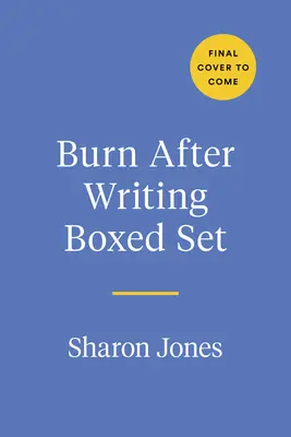 Krabicová súprava Burn After Writing - Burn After Writing Boxed Set