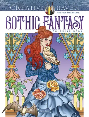 Creative Haven Gotická fantasy maľovanka - Creative Haven Gothic Fantasy Coloring Book