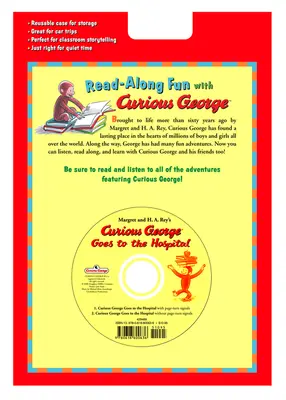 Zvedavý George ide do nemocnice Kniha a CD [s CD] - Curious George Goes to the Hospital Book & CD [With CD]