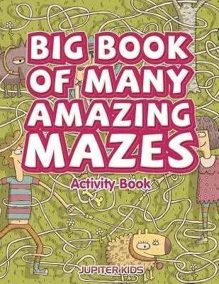 Veľká kniha mnohých úžasných bludísk Kniha aktivít - Big Book of Many Amazing Mazes Activity Book