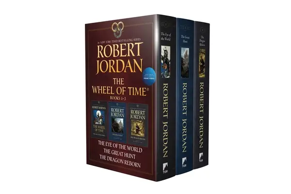 Koleso času v brožovanej väzbe: Oko sveta, Veľký lov, Znovuzrodený drak - Wheel of Time Paperback Boxed Set I: The Eye of the World, the Great Hunt, the Dragon Reborn