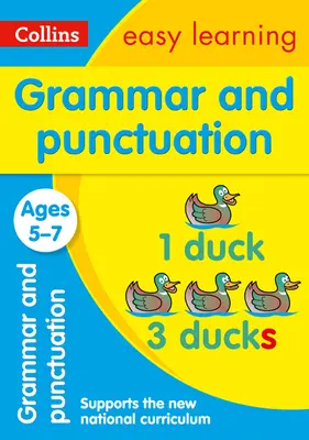 Collins Easy Learning Age 5-7 -- Gramatika a interpunkcia Ages 5-7: Nové vydanie - Collins Easy Learning Age 5-7 -- Grammar and Punctuation Ages 5-7: New Edition