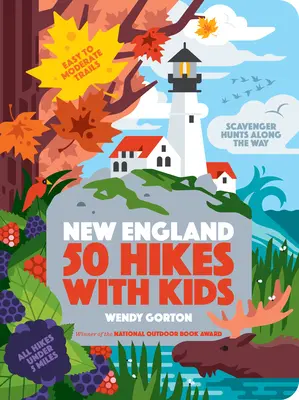 50 výletov s deťmi Nové Anglicko - 50 Hikes with Kids New England