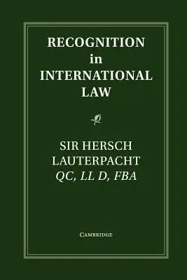 Uznávanie v medzinárodnom práve - Recognition in International Law