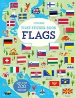 Prvá kniha samolepiek Vlajky - First Sticker Book Flags