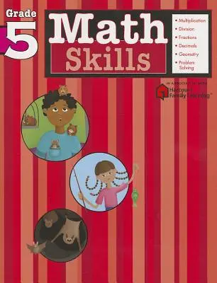 Matematické zručnosti: (Flash Kids Harcourt Family Learning) - Math Skills: Grade 5 (Flash Kids Harcourt Family Learning)