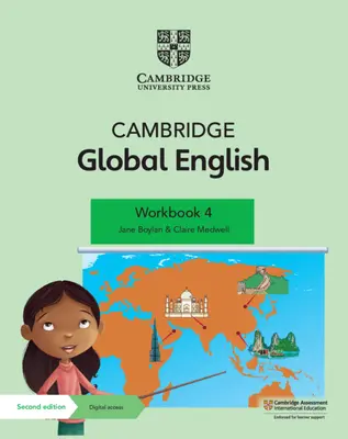 Cambridge Global English Workbook 4 with Digital Access (1 Year) (Cvičebnica angličtiny 4 s digitálnym prístupom (1 rok)): Pre Cambridge Primary English as a Second Language - Cambridge Global English Workbook 4 with Digital Access (1 Year): For Cambridge Primary English as a Second Language