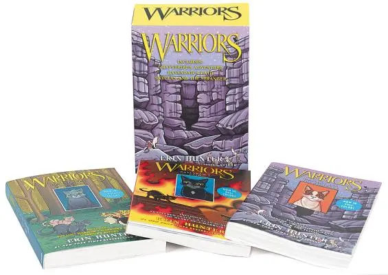 Warriors Manga 3-Book Full-Color Box Set: Dobrodružstvo Graystripea; Ravenpaw's Path, Skyclan and the Stranger - Warriors Manga 3-Book Full-Color Box Set: Graystripe's Adventure; Ravenpaw's Path, Skyclan and the Stranger