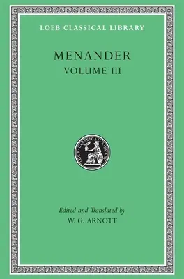 Menander III. zväzok - Menander Volume III