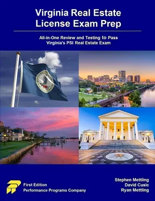 Virginia Real Estate License Exam Prep: Preskúmanie a testovanie na úspešné absolvovanie skúšky PSI pre oblasť nehnuteľností vo Virgínii. - Virginia Real Estate License Exam Prep: All-in-One Review and Testing to Pass Virginia's PSI Real Estate Exam