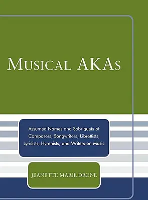 Hudobná akcia AKA: Vydávané mená a priezviská skladateľov, autorov piesní, libretistov, textárov, hymnistov a spisovateľov hudby - Musical AKAs: Assumed Names and Sobriquets of Composers, Songwriters, Librettists, Lyricists, Hymnists and Writers on Music