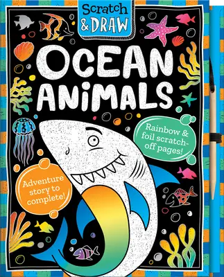 Vyškrabávaj a kresli oceánske zvieratá - Scratch and Draw Ocean Animals