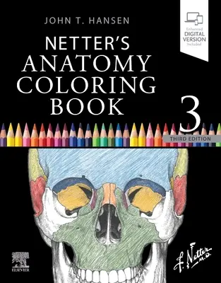 Netterova anatómia Omaľovánky - Netter's Anatomy Coloring Book