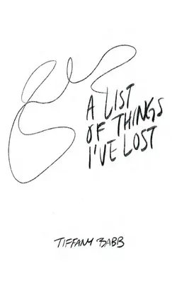 Zoznam vecí, ktoré som stratil - A List of Things I've Lost