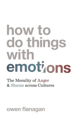 Ako robiť veci s emóciami: Morálka hnevu a hanby v rôznych kultúrach - How to Do Things with Emotions: The Morality of Anger and Shame Across Cultures