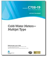 AWWA C708-19 Vodomery na studenú vodu - viacprúdový typ - AWWA C708-19 Cold-Water Meters - Multijet Type