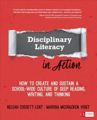 Disciplinárna gramotnosť v praxi: Ako vytvoriť a udržať celoškolskú kultúru hlbokého čítania, písania a myslenia - Disciplinary Literacy in Action: How to Create and Sustain a School-Wide Culture of Deep Reading, Writing, and Thinking