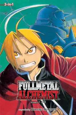 Fullmetal Alchemist (edícia 3 v 1): Obsahuje zväzky: Alchymistický alchymista, 3. 1, 2 & 3 - Fullmetal Alchemist (3-In-1 Edition): Includes Vols. 1, 2 & 3