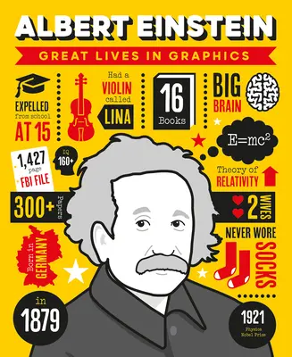Veľké životy v grafike: Albert Einstein - Great Lives in Graphics: Albert Einstein