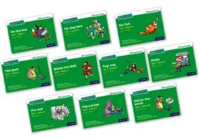 Read Write Inc. Phonics: Zelená sada 1 Príbehové knihy Zmiešané balenie 10 ks - Read Write Inc. Phonics: Green Set 1 Storybooks Mixed Pack of 10