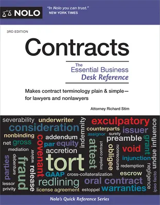 Zmluvy: Základná príručka pre podnikateľov - Contracts: The Essential Business Desk Reference