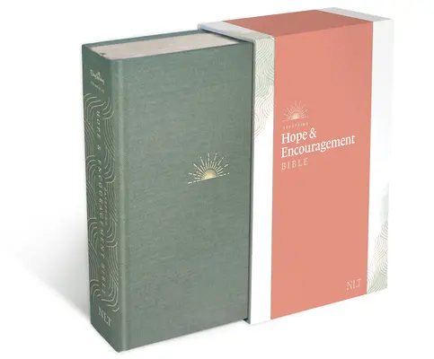 NLT Dayspring Hope & Encouragement Bible (Hardcover Deluxe, Seafoam Green)