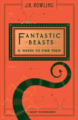 Fantastické zvery a kde ich nájsť (kniha z Bradavickej knižnice) - Fantastic Beasts and Where to Find Them (Hogwarts Library Book)