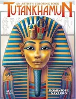 Tutanchamon: Umelecké maľovanky - Tutankhamun: An Artist's Coloring Book